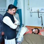 Governor Kundi Visits LRH, Inquires About Health of FC Blast Victims