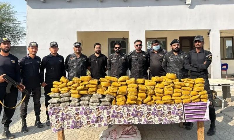 Pakistan Customs Gadani Seizes 188kg Hashish in Major Smuggling Bust