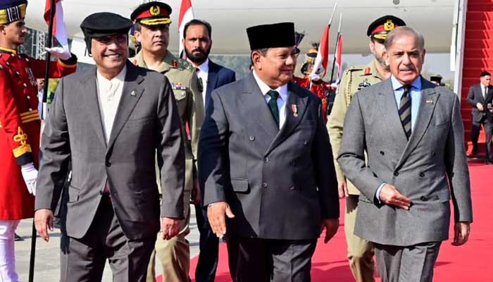 Indonesian President Prabowo Subianto Begins Historic Two-Day Visit to Pakistan