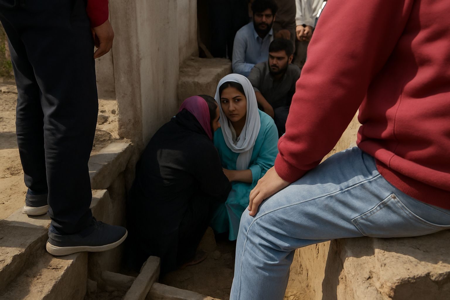 Imran Khan’s Sister Injured in Fall at Construction Site