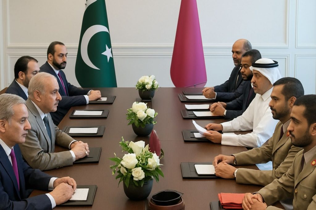 Pakistan vows to expand defence ties with Qatar