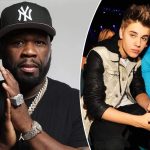 50 Cent Reacts to Viral Justin Bieber and Usher Photo
