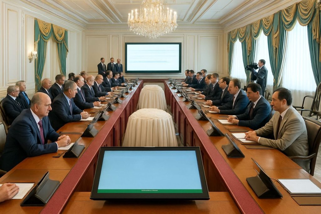 Top political brass gets incamera briefing on regional security situation