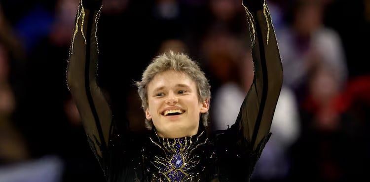 American Malinin earns Olympic redemption with world gold