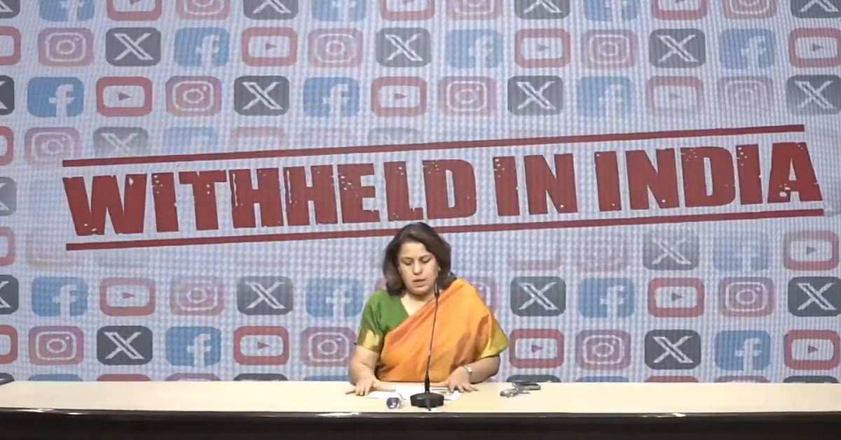 Congress Slams Modi Government Over Social Media Ban