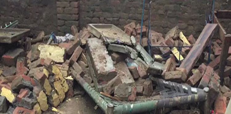 Five die in roof collapse incidents in Punjab, KP during rainfall