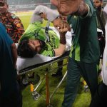 Hussain Talat Injured During Pakistan vs Bangladesh ODI