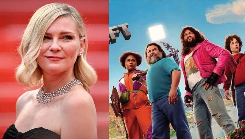 Kirsten Dunst announced to star in the upcoming Minecraft movie after fan campaigns.