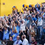 LIU Sharks Fan Section Creates March Magic