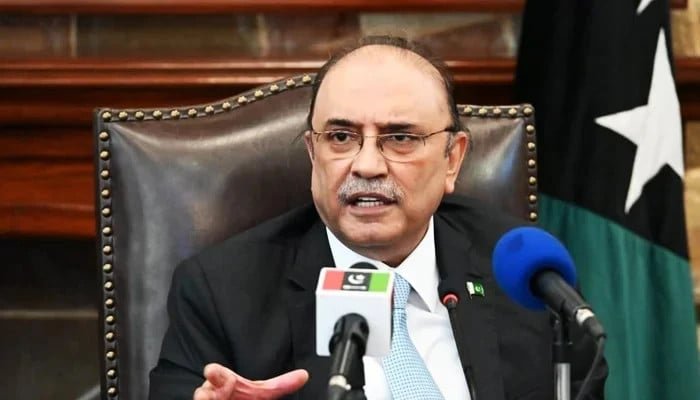 Zardari Urges India on Indus Water Treaty