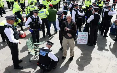 London police arrest 523 people at protest over Palestine Action ban